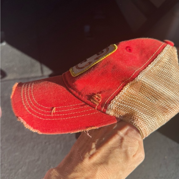 Judith March Red 'Raised on Dolly' Cap - Picture 2 of 7